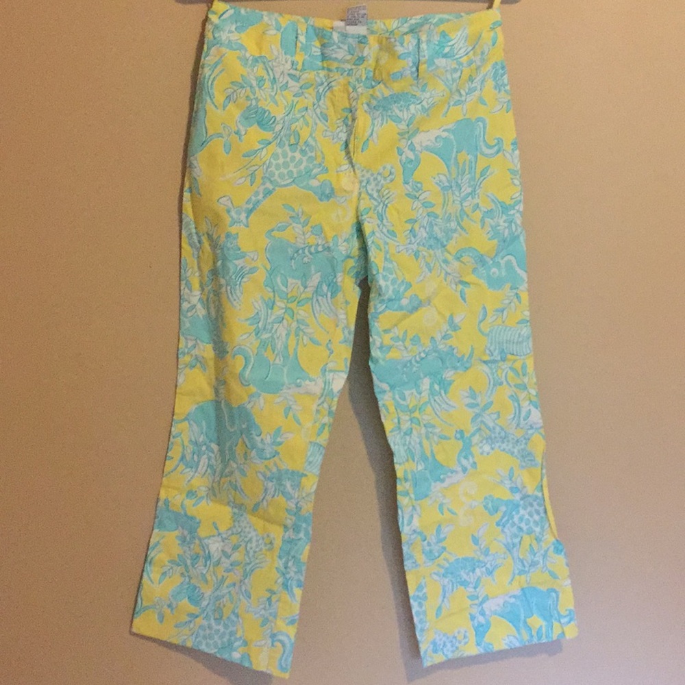 Lilly Pulitzer capri pants